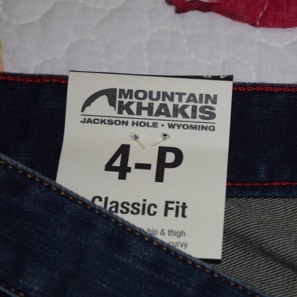 Mountain Khakis Dark Wash Organic Skinny Jeans 4P New with tags - Picture 10 of 10